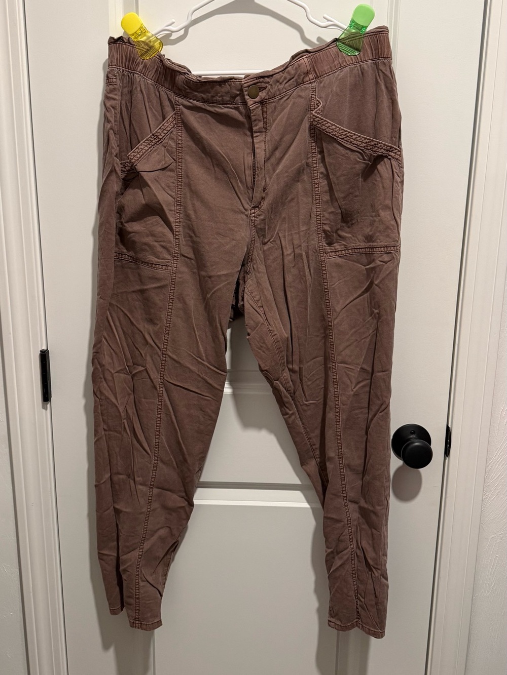Old Navy - XL Soft Utility Pants, Dusty Purple